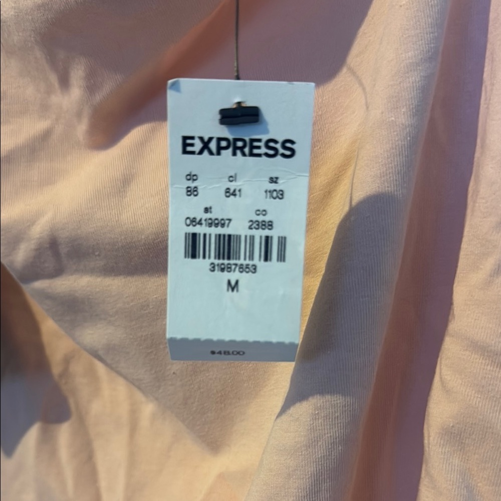 Express Peach Bodysuit